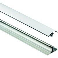 Wickes White Universal Glazing Bar for Polycarbonate Sheets - 3m