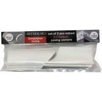 Arthouse Duropolymer Coving External Corner - 65mm - Pack of 2