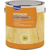 Wickes Floor Varnish - Natural Oak 2.5L