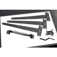 Wickes Garden Gate Hinge Kit - Black