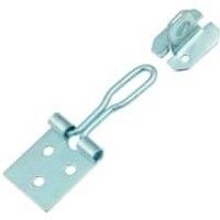 Wickes Wire Hasp and Staple - Zinc 75mm