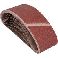 Wickes Assorted Belt Sander Sheets - 75 x 533mm Pack of 10