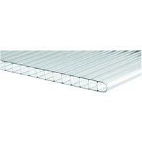 Wickes 10mm Twinwall Polycarbonate Sheet - 900 x 3000mm