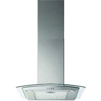 Wickes 60cm Curved Glass Designer Cooker Hood