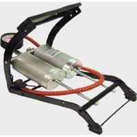 Streetwize Accessories Deluxe Quality Twin Cylinder Foot Pump270 Gauge