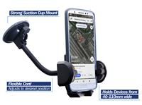 Streetwize SWGH Gadget Suction Holder w/Flexible Windscreen, Built-in Photo Frame