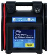 12V/24V 30AH HEAVYWEIGHT POWER STATION & EMERGENCY JUMPSTART PET/DIESEL SWPP14#