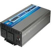 Streetwize 12v Car Battery to 230v Mains Socket USB 4000w Peak Power Inverter