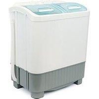 Portable Camping Caravan Twin Tub 3.5kg Washing Machine 2.5kg Spin Dryer Drying