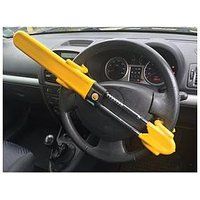 HEAVY DUTY Car steering Wheel lock high security anti theft hook van hook crook