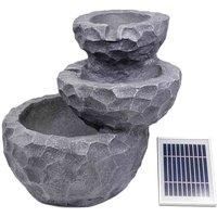 Streetwize Accessories Solar Powered Layer Water Fountain