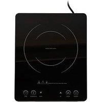 Leisurewize LW613 Portable Induction Cooker - Scratch Resistant Crystal Glass Hob - Cooktop for Caravan, Motorhome, RV - Travel Friendly Kitchenware