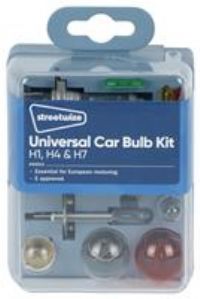Streetwize Car Vehicle Replacement Emergency Bulb and Fuse Kit SWBK2