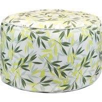 Gardenwize - Tree Leaf Print Inflatable Outdoor Ottoman Chair, Garden Chair Camping Seat Kids Chair - Garden Cushion No Pump Needed (SWGSL260)