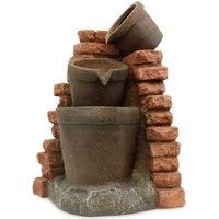 Gardenwize Solar Brick Water Feature