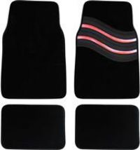 Streetwize Accessories Streetwize Wave Carpet Car Mat Set - Red