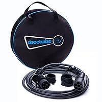 Streetwize - Electric Vehicle Charging Cable, 16 Amp - TYPE 1 TO TYPE 2 - Single Phase, 5 Metre Cable (SWEV5)