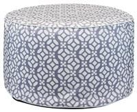 Gardenwize - Inflatable Outdoor Ottoman Chair, Garden Chair Camping Seat Kids Chair - Garden Cushion No Pump Needed (Geo)
