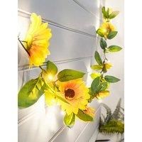 Gardenwize Sunflower Garland String Lights