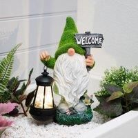 Gardenwize Welcome Gnome Solar Light