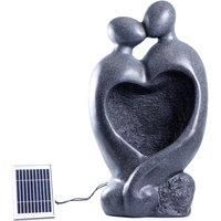 Streetwize Carved Lovers Solar Water Feature