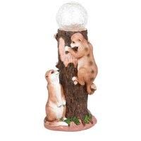 Streetwize Solar Meerkat Colour Changing Ball Light