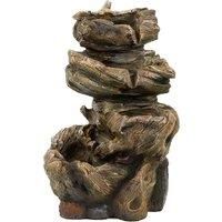 Streetwize Solar Water Feature - Rock Stack Water Fountain