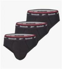 Reebok Men/'s Wiggins Briefs, Black, Extra Large
