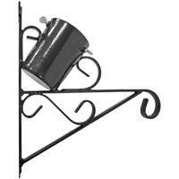 Garden Pride Wall mounted Christmas Tree Stand with Bracket - For live Christmas trees, Large 11.5cm