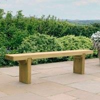 Zest4Leisure Simple Wooden Garden Bench