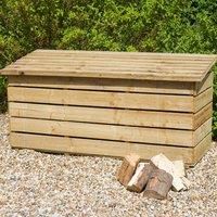 Zest4Leisure Log Chest - FSC Certified Pressure Treated Wood