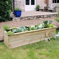 Zest4Leisure Sleeper Raised Bed - Wood