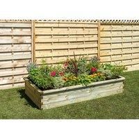 Zest4Leisure Sleeper Raised Bed - Wood