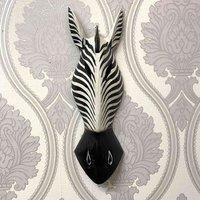 Minster Stylish Living Msl 50Cm Large Zebra Mask