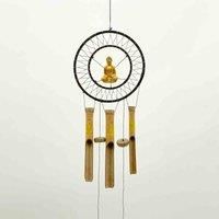 Minster Stylish Living 30cm Buddha Dreamcatcher Windchime