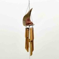 Minster Stylish Living 30cm Happy Buddha Windchime