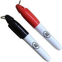 Masters Waterproof Ball Marker Pens (1x Black, 1x Red)