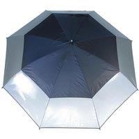 Masters Golf - TourDri GR 32 Inch UV Umbrella Storm Grey/Jet Black & 3 Clear Half Panels
