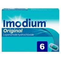 Imodium Original 2 mg Diarrhoea Relief - 6 Capsules