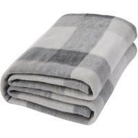 Dreamscene Tartan Check Throw Over Bed Warm Soft Blanket, Grey - 120 x 150 cm