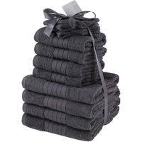 Dreamscene 100% Cotton Towel Bale Luxury Super Soft Bath Hand Face Cloth Set NEW