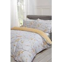 Dreamscene Spring Blossoms Duvet Cover with Pillowcases Bedding Set Blush Ochre