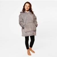 Sienna Kids Hoodie Blanket Oversized Ultra Plush Soft Sherpa Wearable Sweatshirt