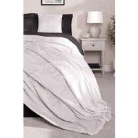 Dreamscene Luxury Large Waffle Honeycomb Mink Warm Throw Over Bed Soft Blanket