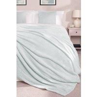 Dreamscene Luxury Large Waffle Honeycomb Mink Warm Throw Over Bed Soft Blanket