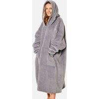 Sienna Extra Long Hoodie Blanket Oversized Soft Sherpa Fleece Giant Sweatshirt