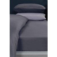 Brentfords Plain Dyed Fitted Bed Sheets Non-Iron Single Double King Superking
