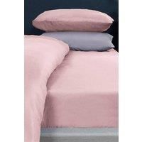 Brentfords Plain Dyed Fitted Bed Sheets Non-Iron Single Double King Superking