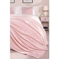 Dreamscene Luxury Popcorn Waffle Blanket Large Warm Fleece Throw Over Bed Travel
