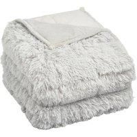 Sienna Fluffy Fleece Weighted Blanket Sensory Adult Sleep Anxiety Soft Throw